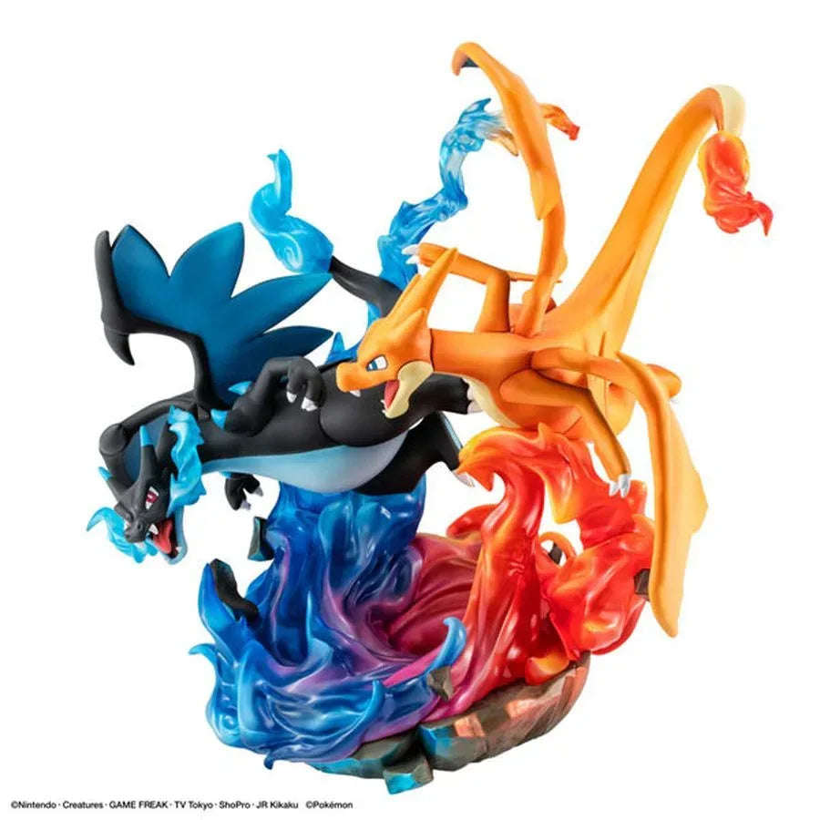 G.E.M. EX Series Pokemon Mega Charizard X & Mega Charizard Y by Megahouse - Shop at ToyCoin