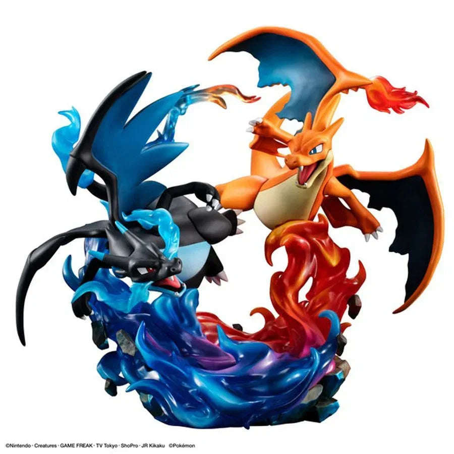 G.E.M. EX Series Pokemon Mega Charizard X & Mega Charizard Y by Megahouse - Shop at ToyCoin