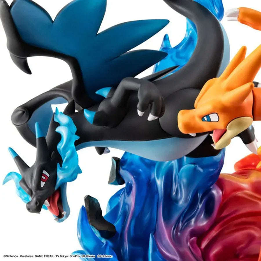 G.E.M. EX Series Pokemon Mega Charizard X & Mega Charizard Y by Megahouse - Shop at ToyCoin