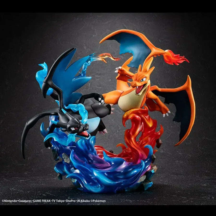 G.E.M. EX Series Pokemon Mega Charizard X & Mega Charizard Y by Megahouse - Shop at ToyCoin