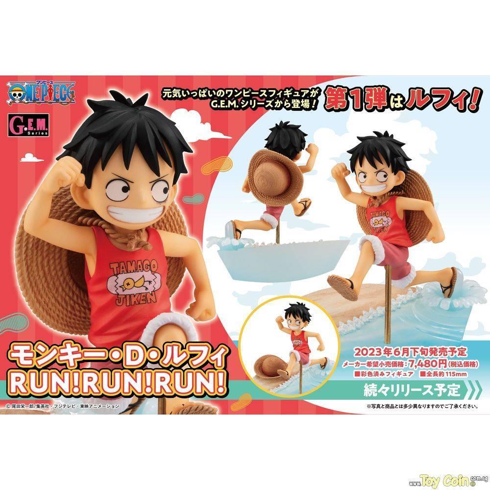 G.E.M. Monkey D. Luffy RUN!RUN!RUN! by Megahouse - Shop at ToyCoin