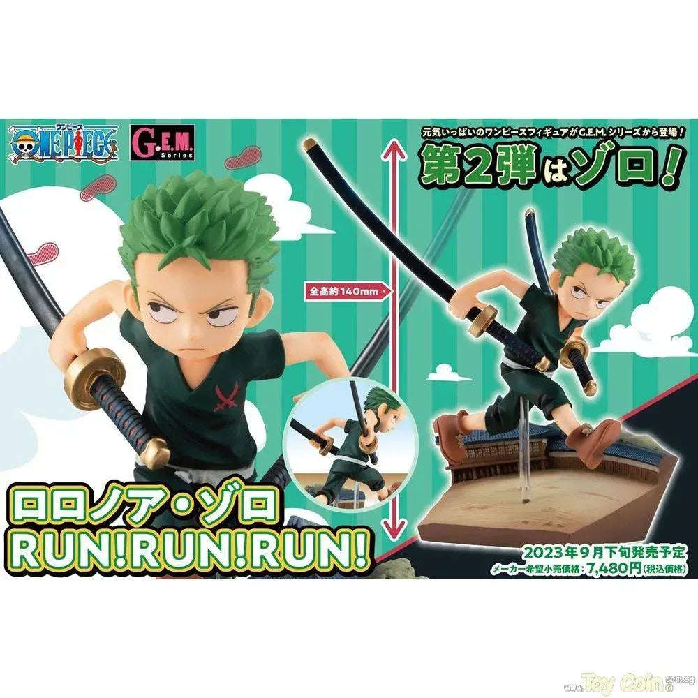 G.E.M. Roronoa Zoro RUN!RUN!RUN! by Megahouse - Shop at ToyCoin
