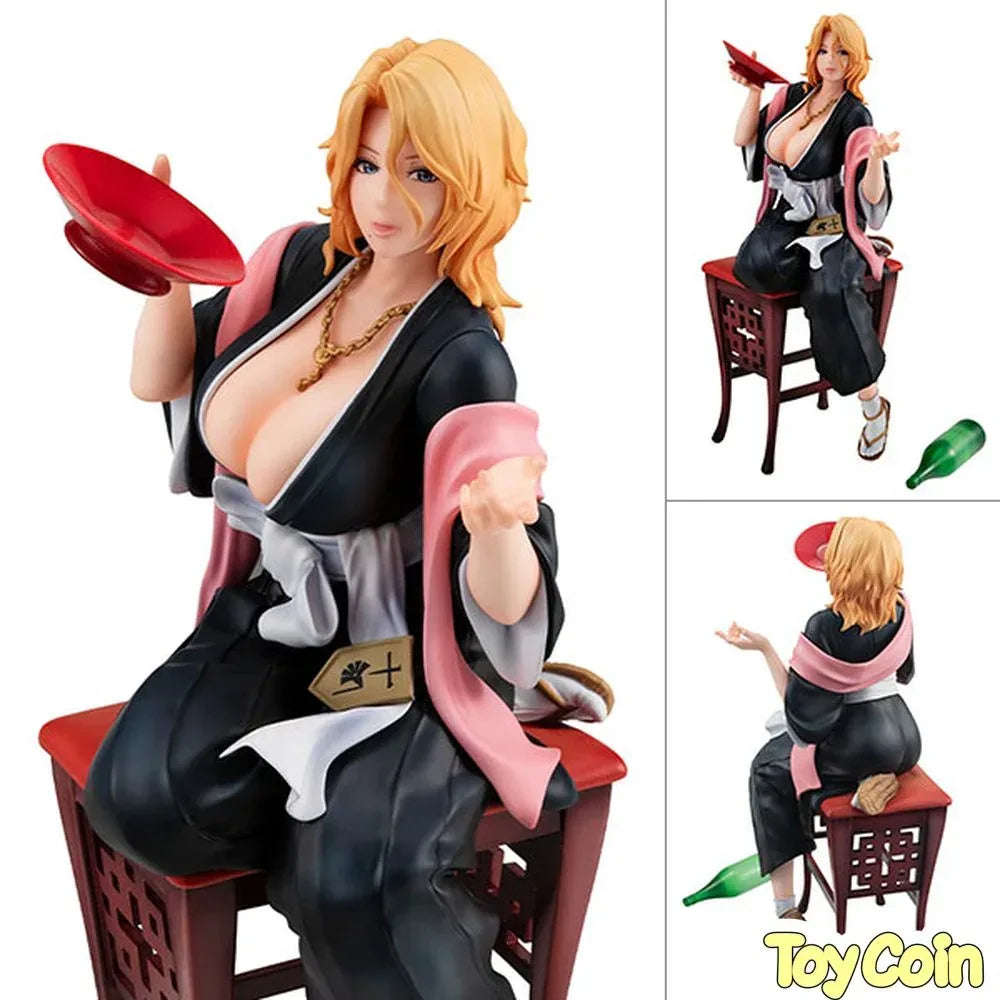 G.E.M. Series Rangiku Matsumoto Thousand-Year Blood War Tipsy Ver. by Megahouse - Shop at ToyCoin