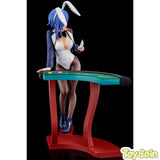 Sakuya Sieglinde Wearing Lapis Lazuli Blue Bunny Costume with Nip Slip Gimmick System