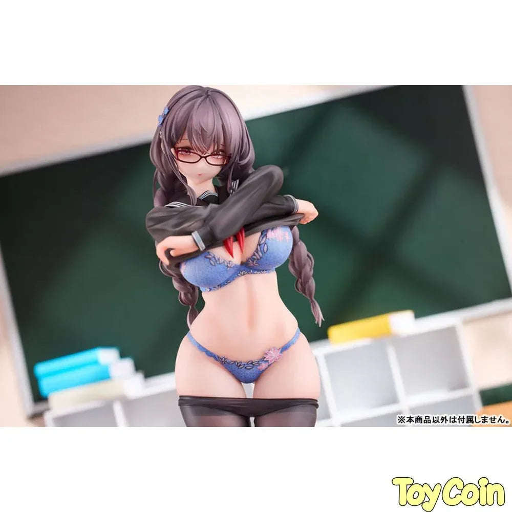 Girl with Glasses Who Don't Want To Take PE Class illustration by Fujiko by Uya - Shop at ToyCoin