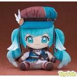Plush Character Hatsune Miku 100th Adventure Ver.