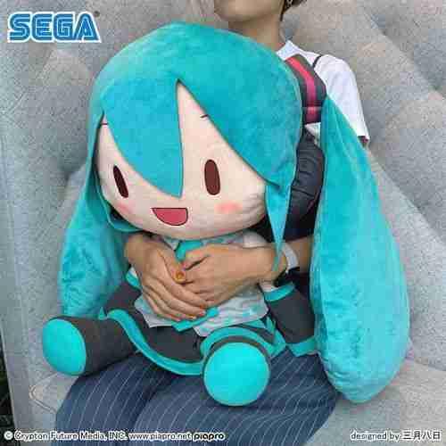 Hatsune Miku Fuwa Petit Dodeka Jumbo Plush by SEGA - Shop at ToyCoin