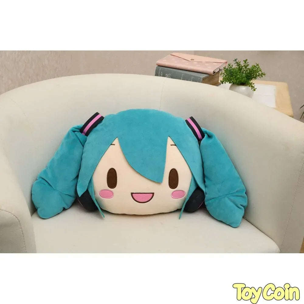 Hatsune Miku Fuwa Petit Mochimochi Face Cushion by SEGA - Shop at ToyCoin