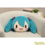 Hatsune Miku Fuwa Petit Mochimochi Face Cushion by SEGA - Shop at ToyCoin