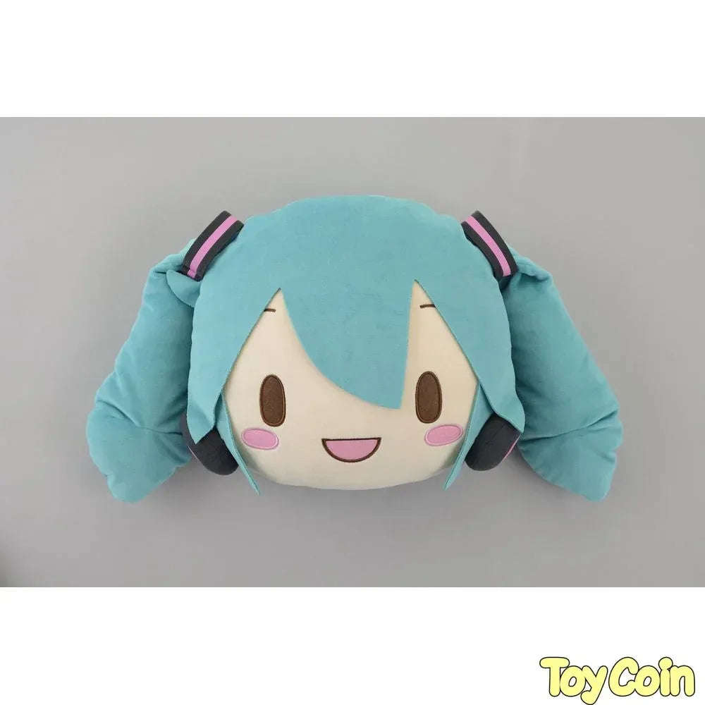 Hatsune Miku Fuwa Petit Mochimochi Face Cushion by SEGA - Shop at ToyCoin
