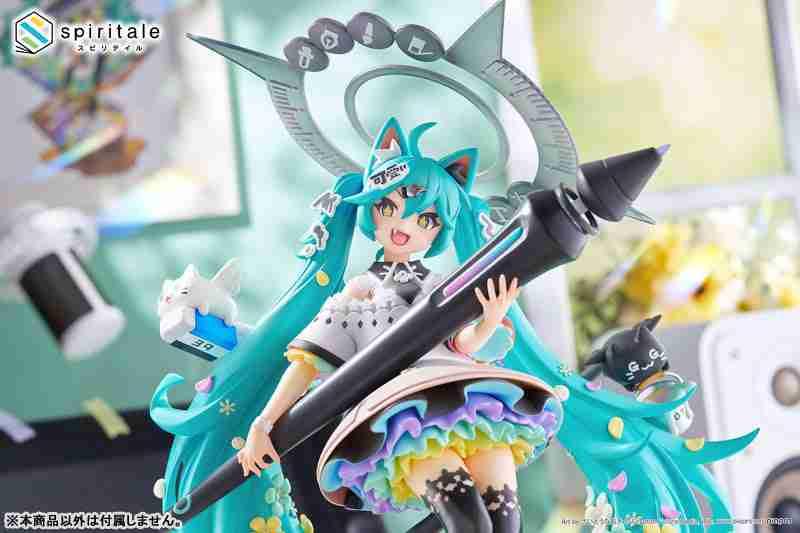 Hatsune Miku x Naoki Saito "My Figure Making!" -The Painter Ver.- by Spiritale - Shop at ToyCoin