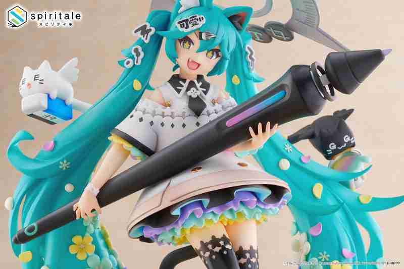 Hatsune Miku x Naoki Saito "My Figure Making!" -The Painter Ver.- by Spiritale - Shop at ToyCoin