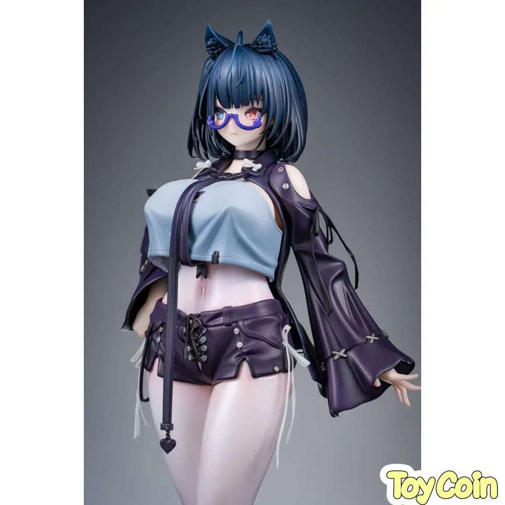 Heichazi is having trouble choosing stockings in a fitting room illustrated by dK.senie by DKSTUDIO - Shop at ToyCoin