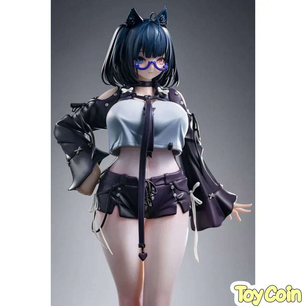 Heichazi is having trouble choosing stockings in a fitting room illustrated by dK.senie by DKSTUDIO - Shop at ToyCoin