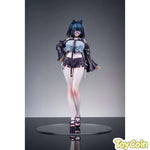 Heichazi is having trouble choosing stockings in a fitting room illustrated by dK.senie by DKSTUDIO - Shop at ToyCoin