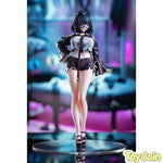Heichazi is having trouble choosing stockings in a fitting room illustrated by dK.senie by DKSTUDIO - Shop at ToyCoin