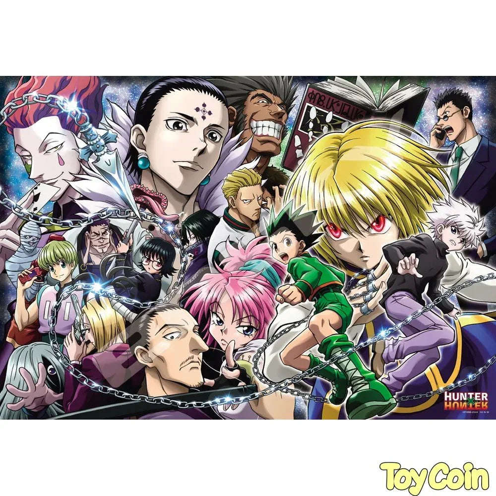 Hunter x Hunter: Jigsaw Puzzle 1000 Piece - Scarlet Eyes x Showdown x Phantom Troupe by Ensky - Shop at ToyCoin