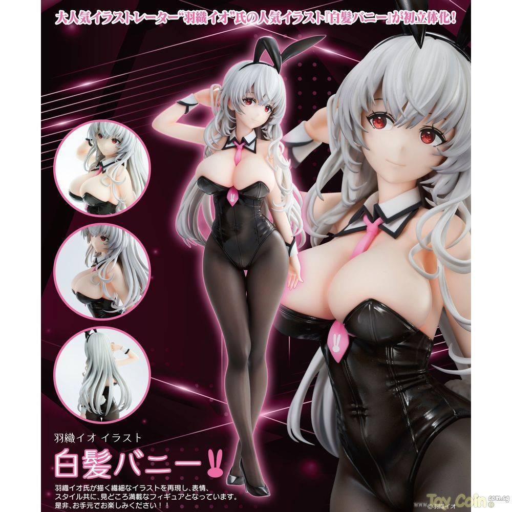 Io Haori Illustration White Hair Bunny by Union Creative - Shop at ToyCoin