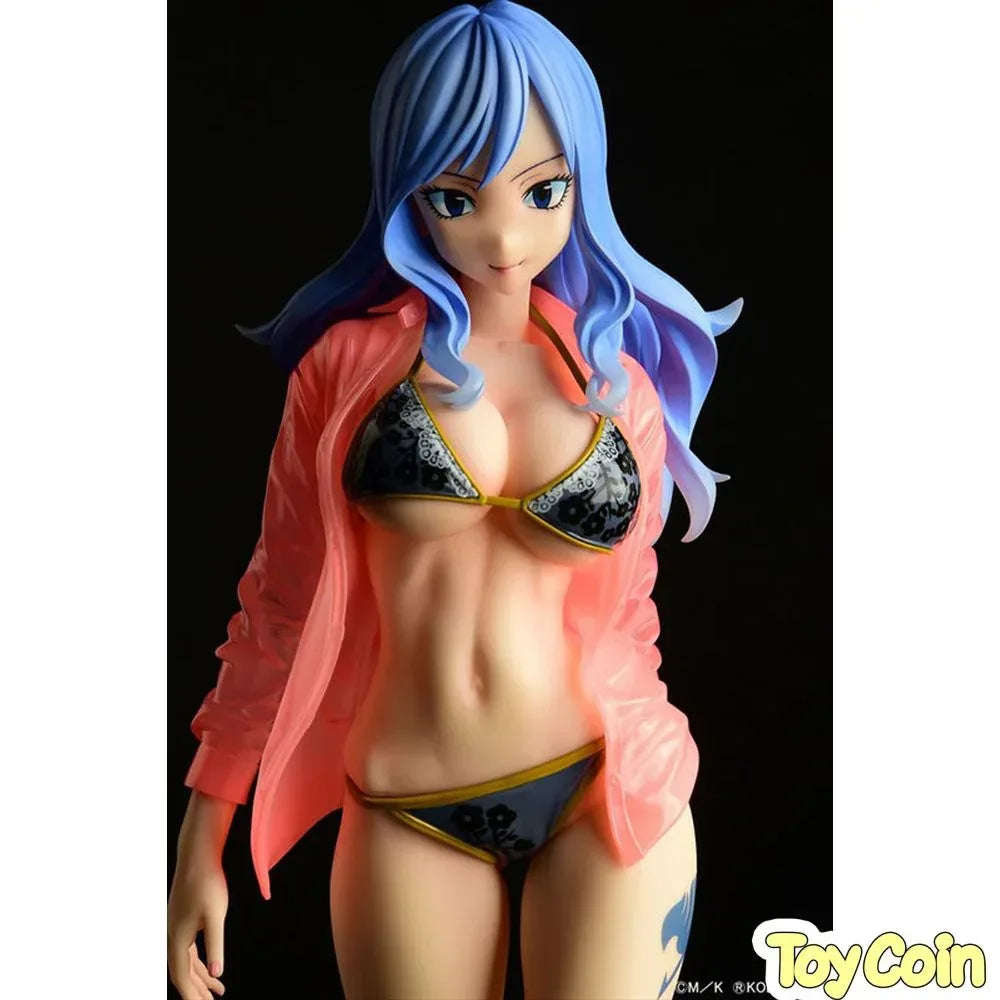 Juvia Lockser Gravure_Style "Black Bikini!!" Sheer Wet Shirt SP by Orca Toys - Shop at ToyCoin