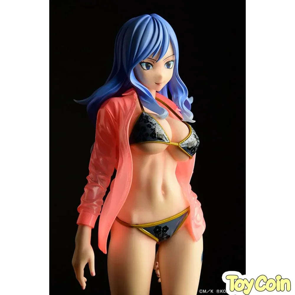 Juvia Lockser Gravure_Style "Black Bikini!!" Sheer Wet Shirt SP by Orca Toys - Shop at ToyCoin