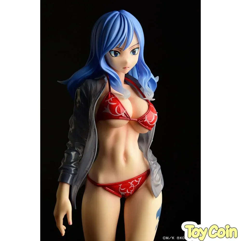 Juvia Lockser Gravure_Style "Red Bikini!!" Sheer Wet Shirt SP by Orca Toys - Shop at ToyCoin