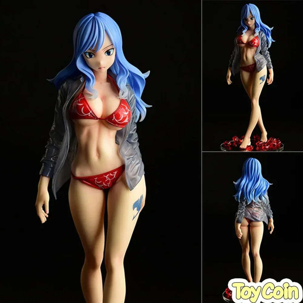 Juvia Lockser Gravure_Style "Red Bikini!!" Sheer Wet Shirt SP by Orca Toys - Shop at ToyCoin
