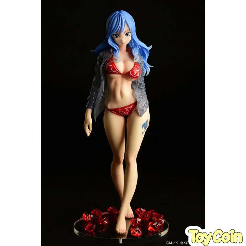 Juvia Lockser Gravure_Style "Red Bikini!!" Sheer Wet Shirt SP by Orca Toys - Shop at ToyCoin
