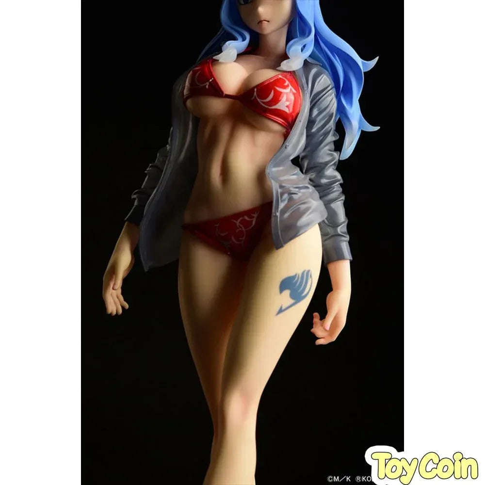 Juvia Lockser Gravure_Style "Red Bikini!!" Sheer Wet Shirt SP by Orca Toys - Shop at ToyCoin