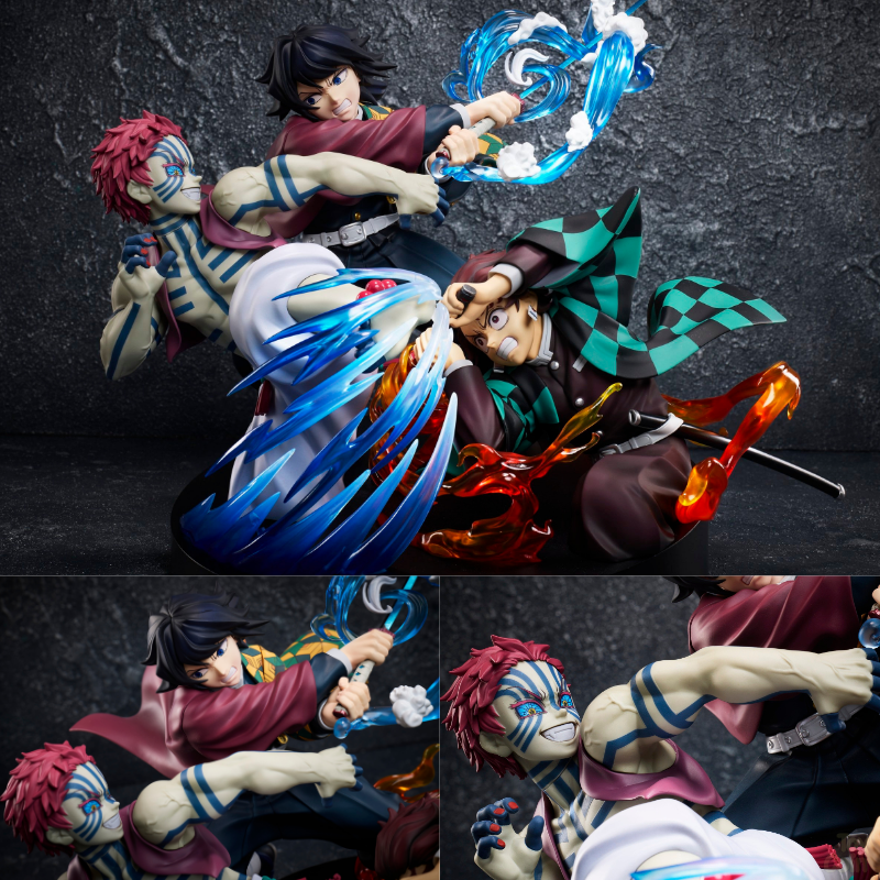 Kamado Tanjiro & Tomioka Giyu & Akaza by  Aniplex 4534530654069 ToyCoin