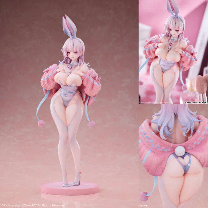 Knit Bunny Girl illustration by CheLA77 by Hobby Sakura - Shop at ToyCoin