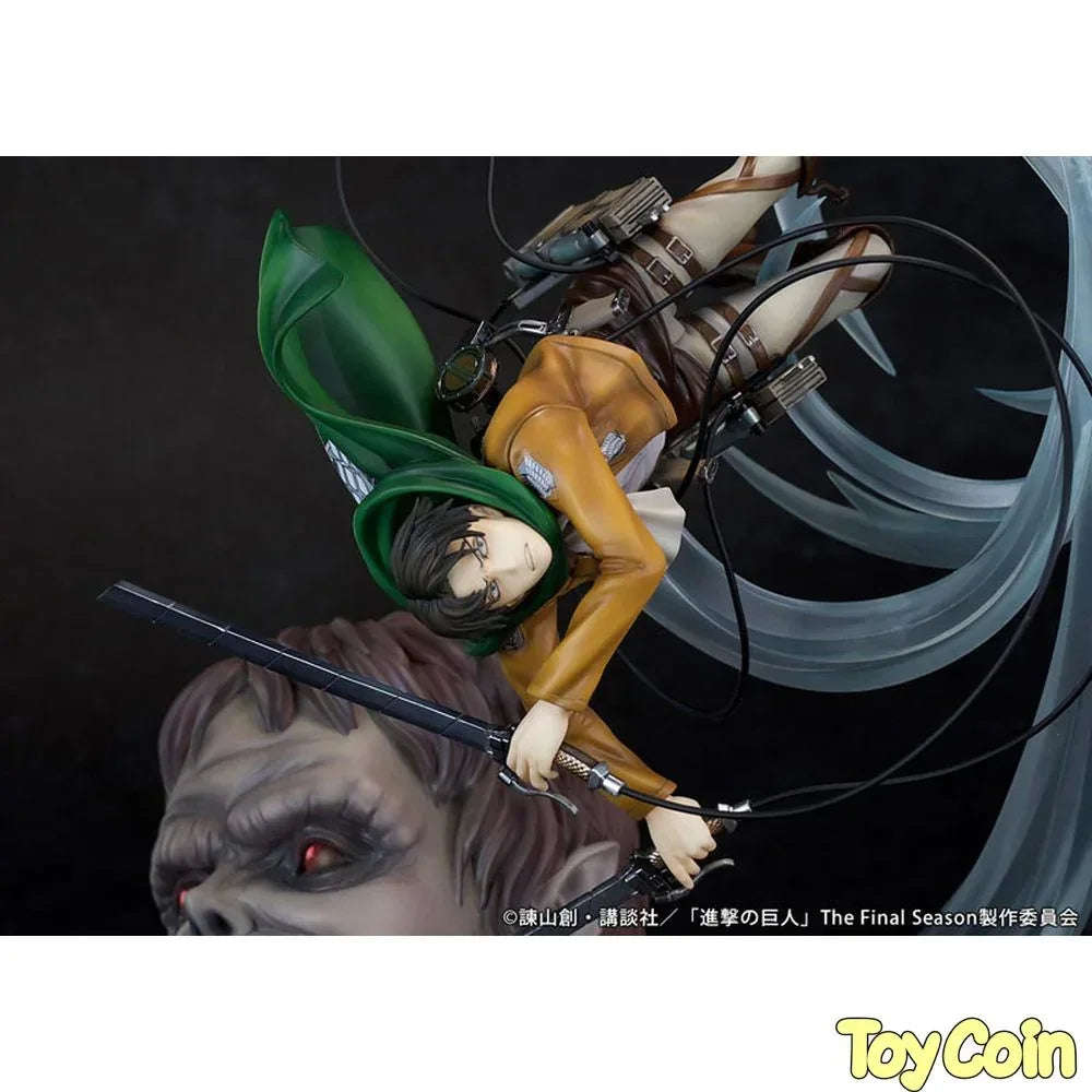 Levi vs Beast Titan Ver. by PROOF - Shop at ToyCoin