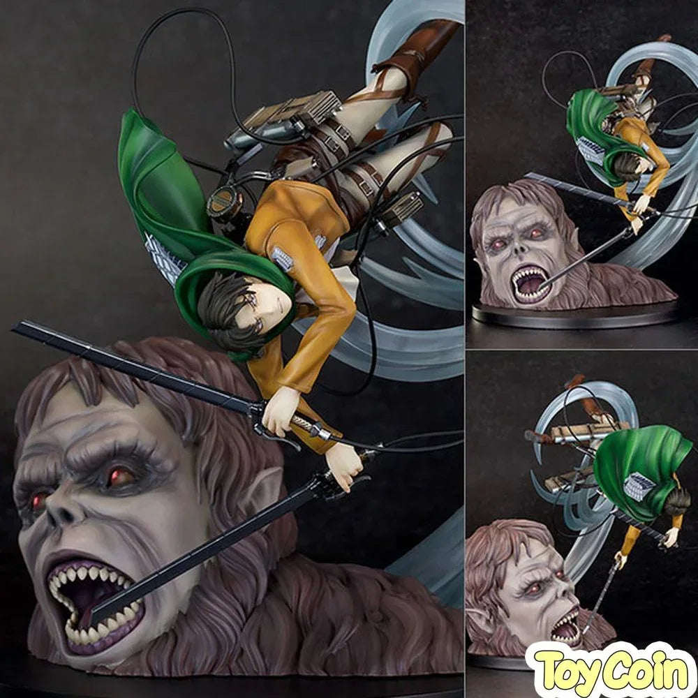 Levi vs Beast Titan Ver. by PROOF - Shop at ToyCoin