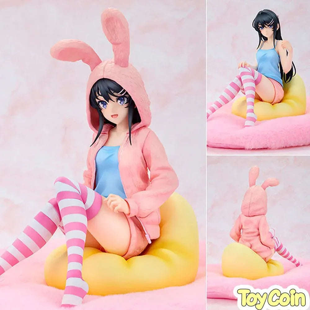 Mai Sakurajima: Hoodie*Look Rabbit Ears Ver. by Kadokawa - Shop at ToyCoin