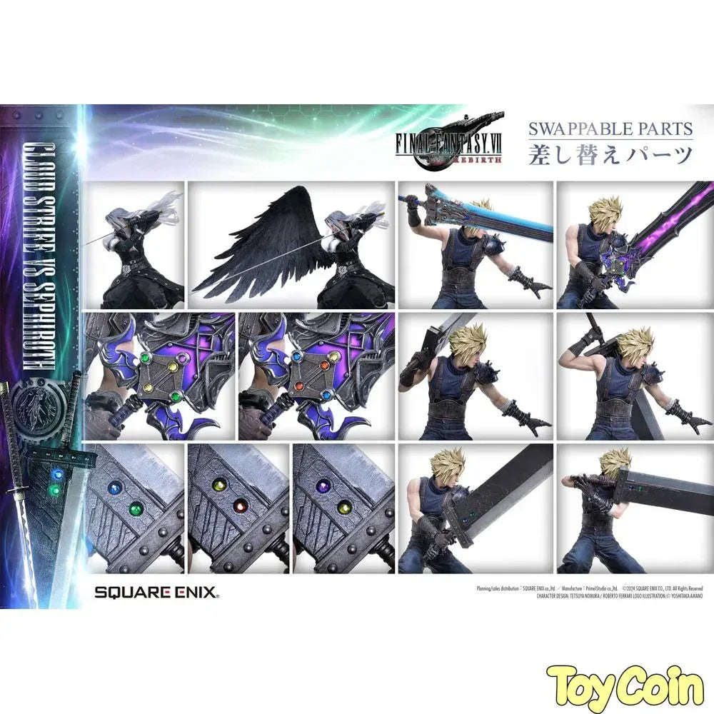 Masterline Cloud Strife VS Sephiroth by Square Enix - Shop at ToyCoin
