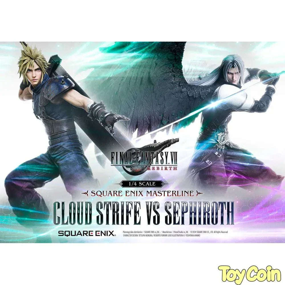 Masterline Cloud Strife VS Sephiroth by Square Enix - Shop at ToyCoin
