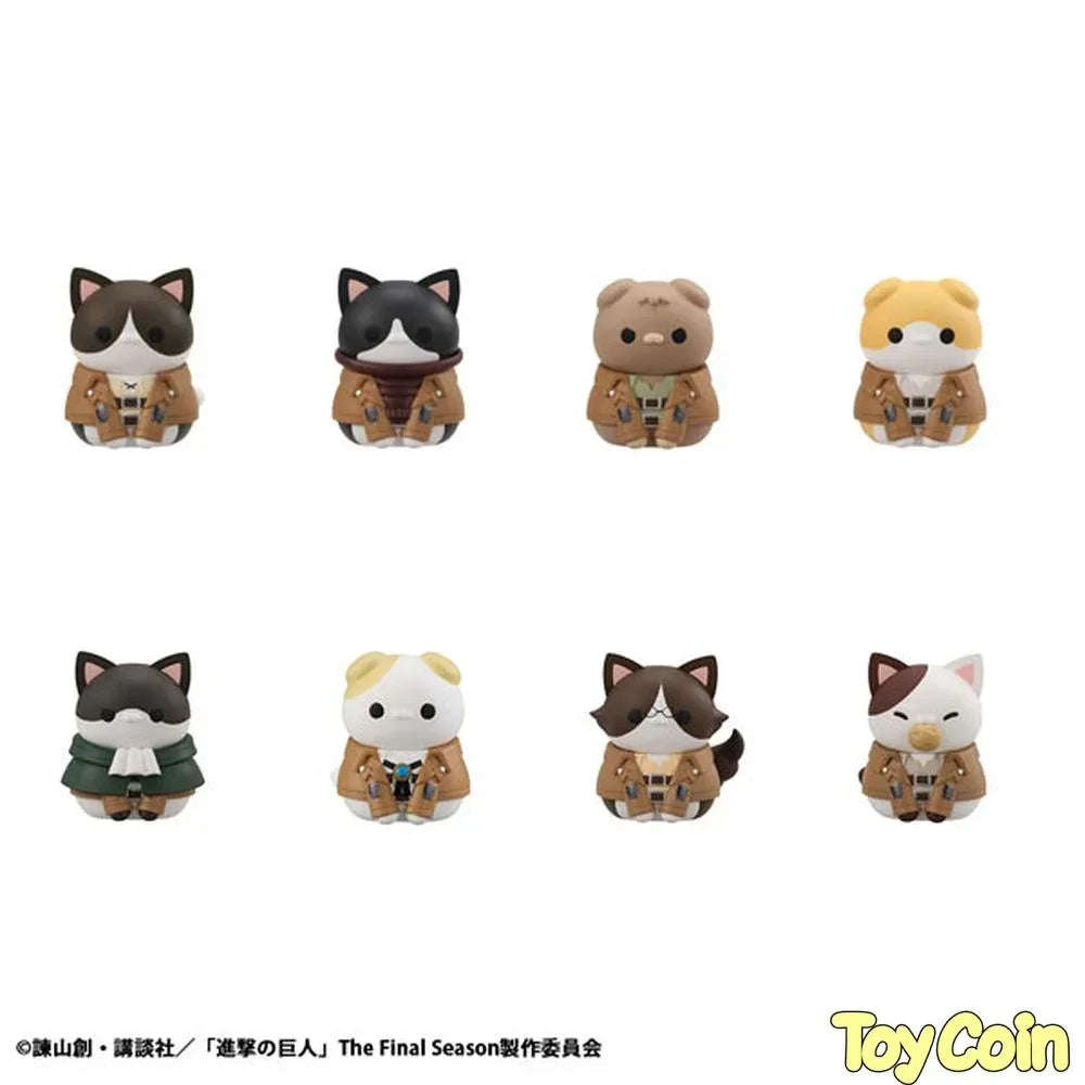 MEGA CAT PROJECT Attack on Titan - Shingeki no Nyanko Survey Corps Group danyan! by Megahouse - Shop at ToyCoin
