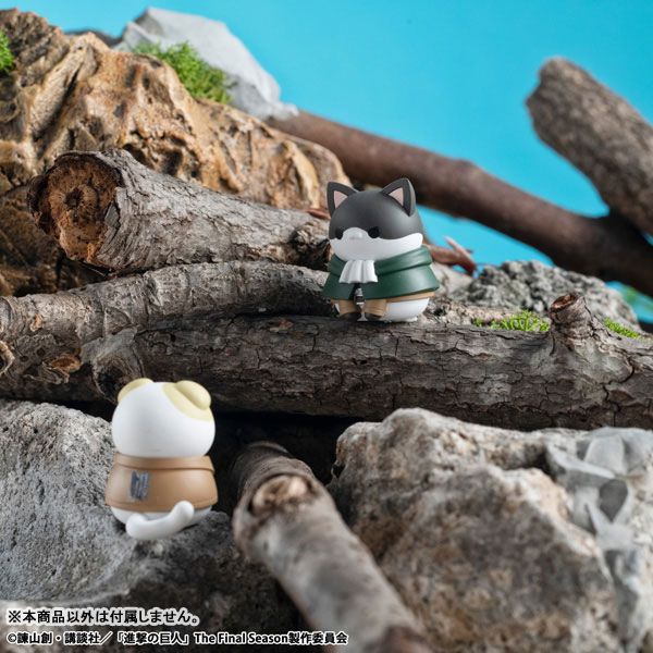 MEGA CAT PROJECT Attack on Titan Shingeki no Nyanko Survey Corps Group danyan! by  Megahouse  ToyCoin