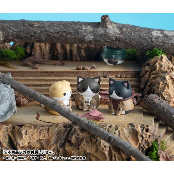 MEGA CAT PROJECT Attack on Titan Shingeki no Nyanko Survey Corps Group danyan! by  Megahouse  ToyCoin