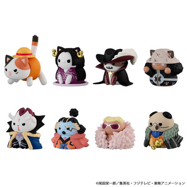 MEGA CAT PROJECT Nyan Piece Nyan! Luffy & The Seven Warlords by Megahouse - Shop at ToyCoin