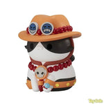 MEGA CAT PROJECT Nyan tomo Ookina Nyan Piece Nyaan! Portgas D. Ace by Megahouse - Shop at ToyCoin