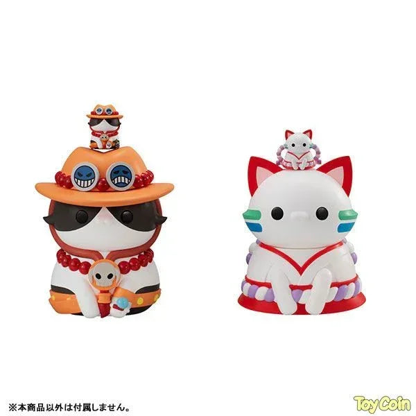 MEGA CAT PROJECT Nyan tomo Ookina Nyan Piece Nyaan! Portgas D. Ace by Megahouse - Shop at ToyCoin