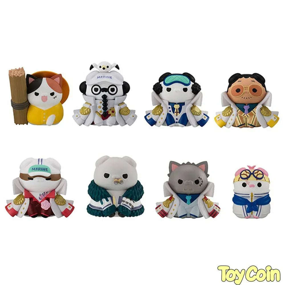 MEGA CAT PROJECT One Piece Nyan Piece Nyan! Luffy VS Navy Edition by Megahouse - Shop at ToyCoin