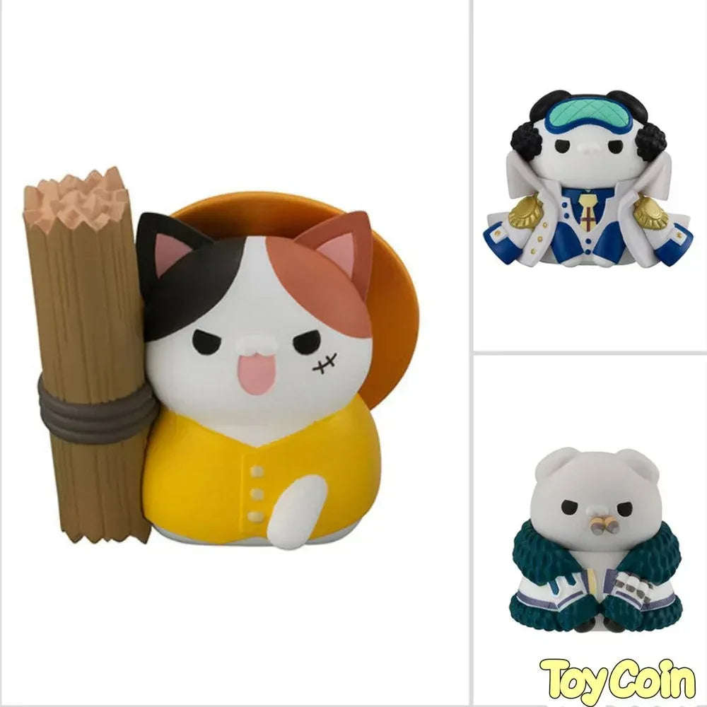 MEGA CAT PROJECT One Piece Nyan Piece Nyan! Luffy VS Navy Edition by Megahouse - Shop at ToyCoin
