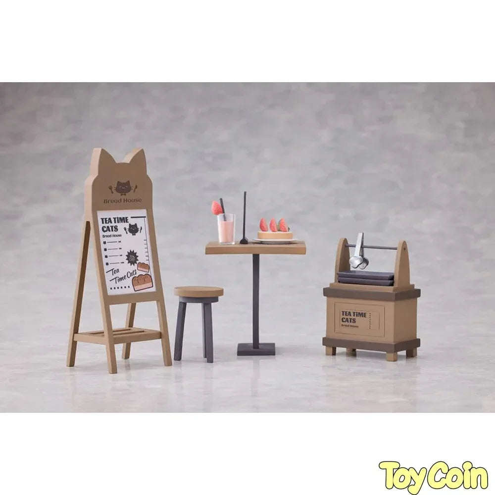 Meow Town "Bread House" Clerk & Customer Set by RIBOSE - Shop at ToyCoin
