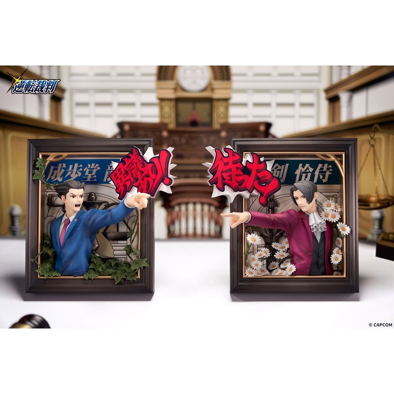 Miles Edgeworth 3D Photo Frame by  APEX 6971995423164 ToyCoin