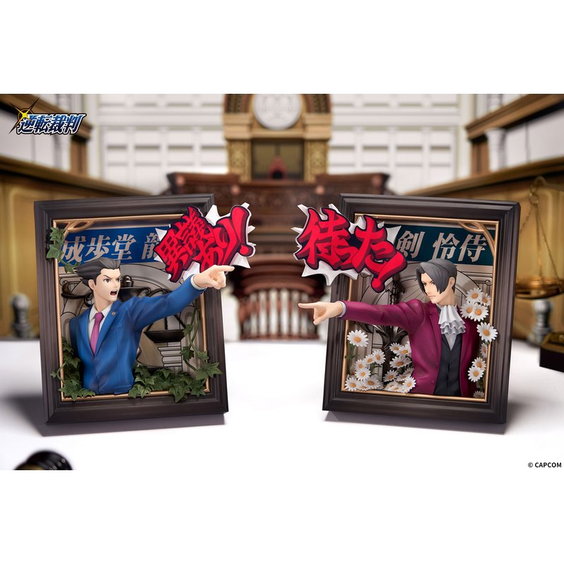 Miles Edgeworth 3D Photo Frame by  APEX 6971995423164 ToyCoin