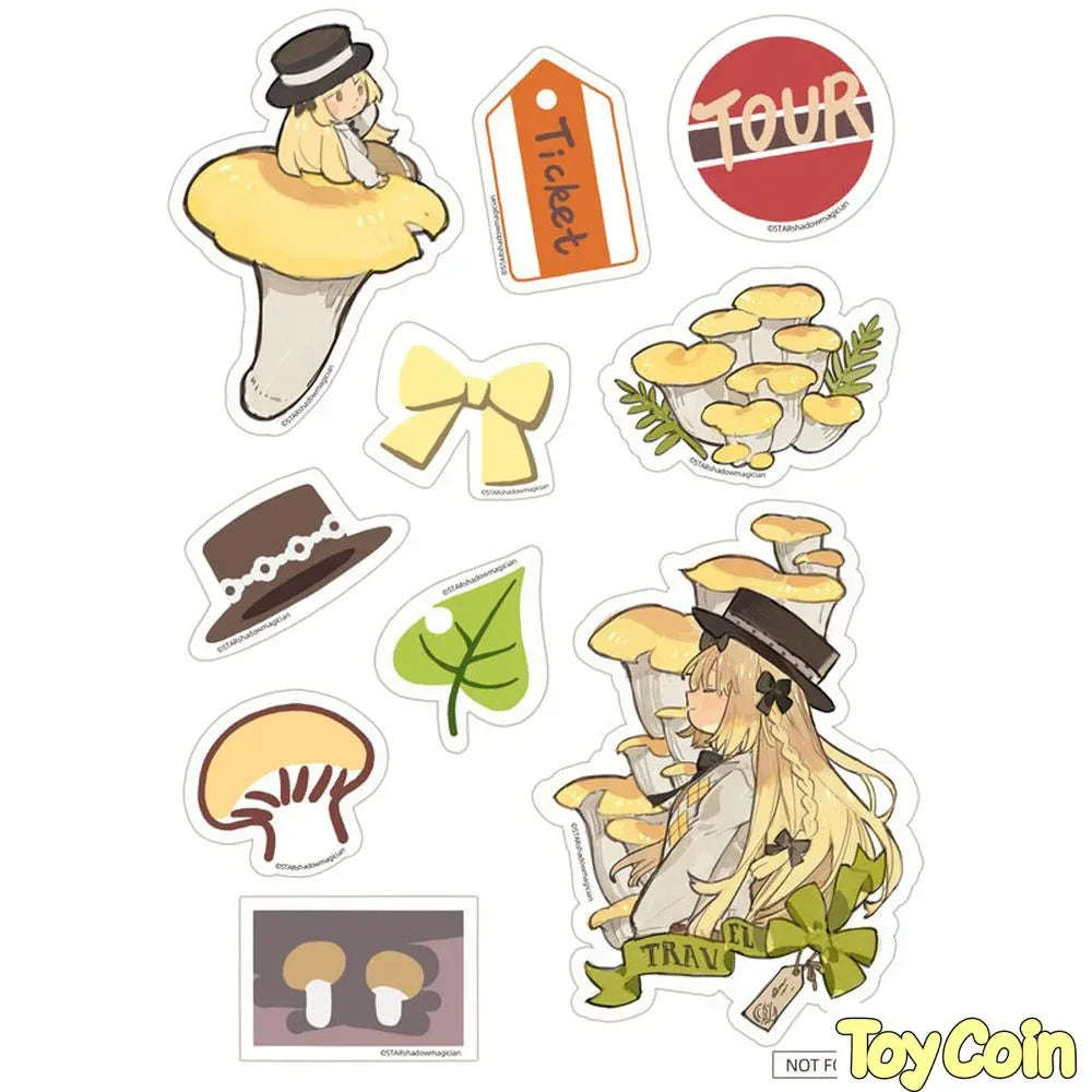 Mushroom Girls Series No.3 Pleurotus Citrinopileatus by Reverse Studio - Shop at ToyCoin