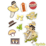 Mushroom Girls Series No.3 Pleurotus Citrinopileatus by Reverse Studio - Shop at ToyCoin