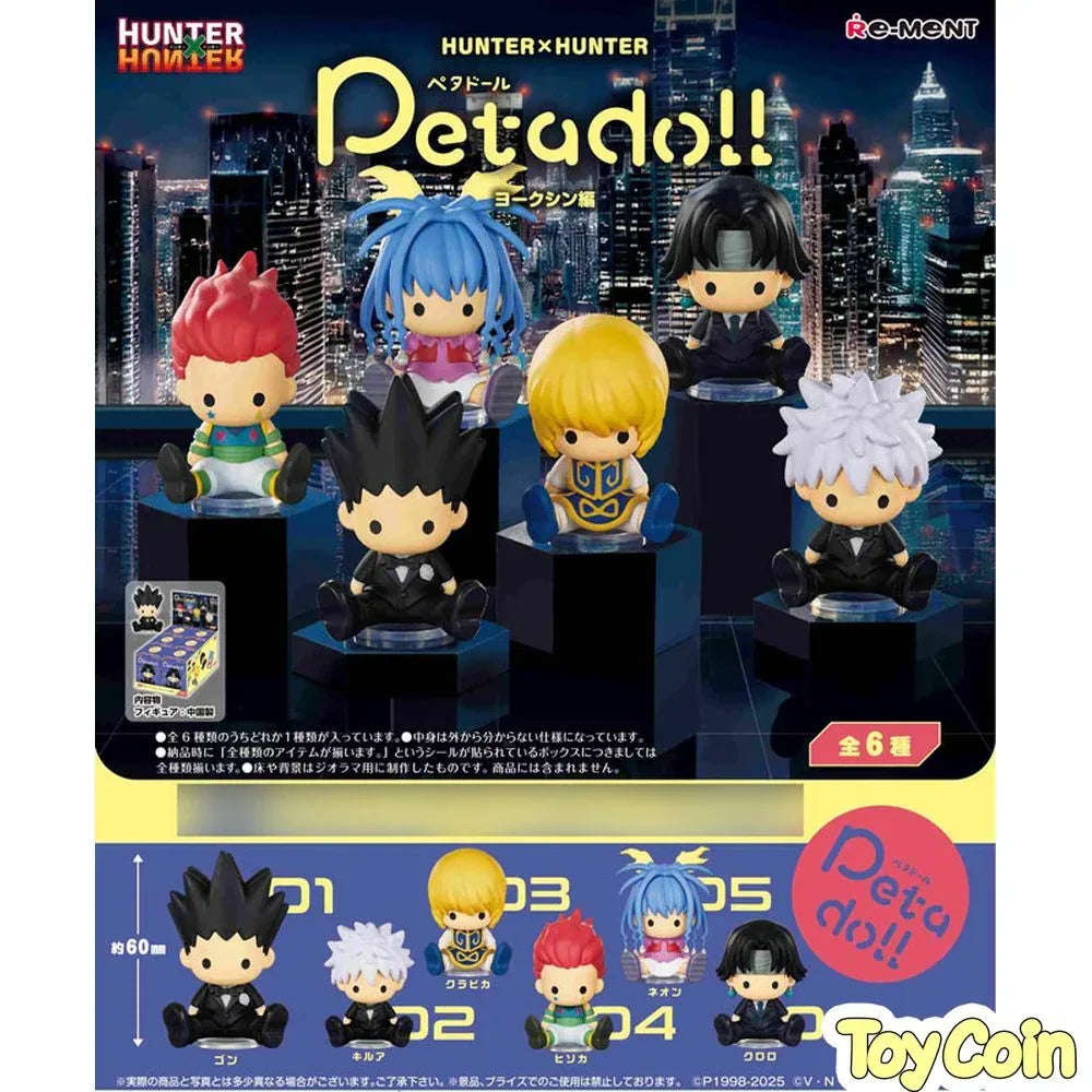 Petadoll Hunter x Hunter: Yorknew City Arc by Re-Ment - Shop at ToyCoin