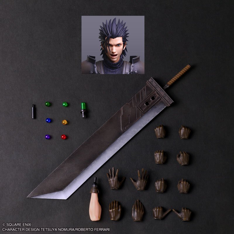 PLAY ARTS SHIN Zack Fair Soldier Class 1st by Square Enix - Shop at ToyCoin